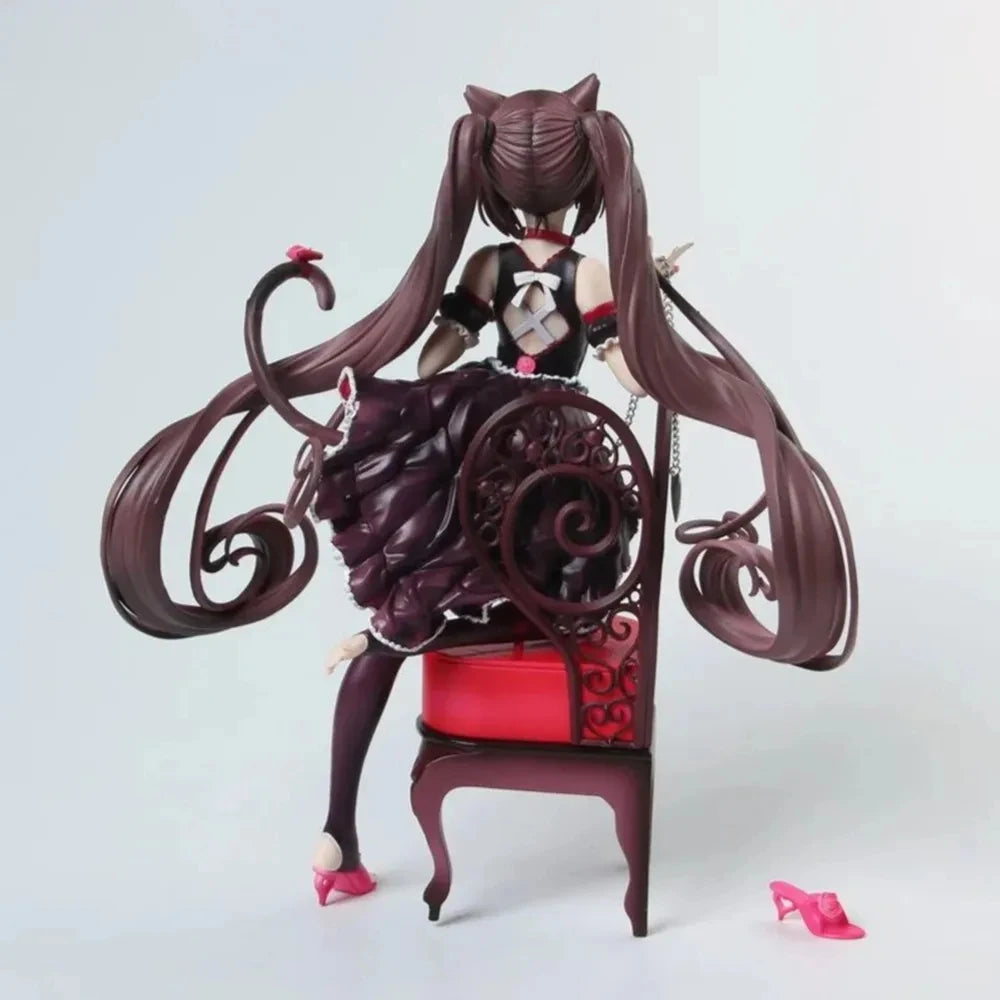 Nekopara - Vanilla & Chocola Chair Figure