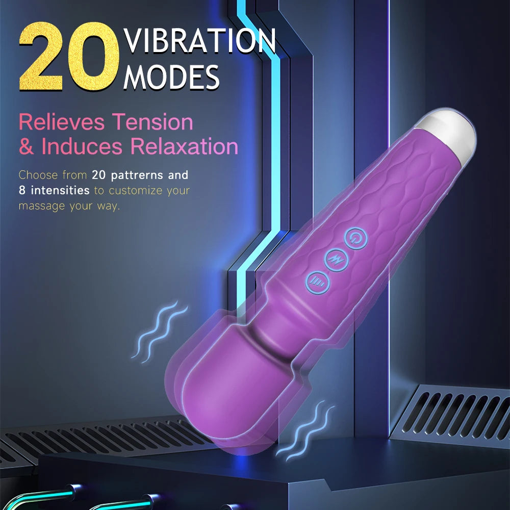 Powerful Wand Vibrator