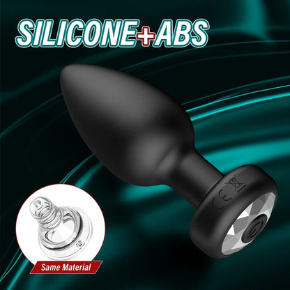 Remote / App-Controlled Vibrator Butt Plug