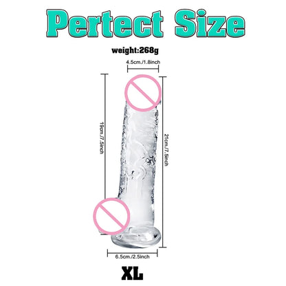 Realistic Soft Dildo